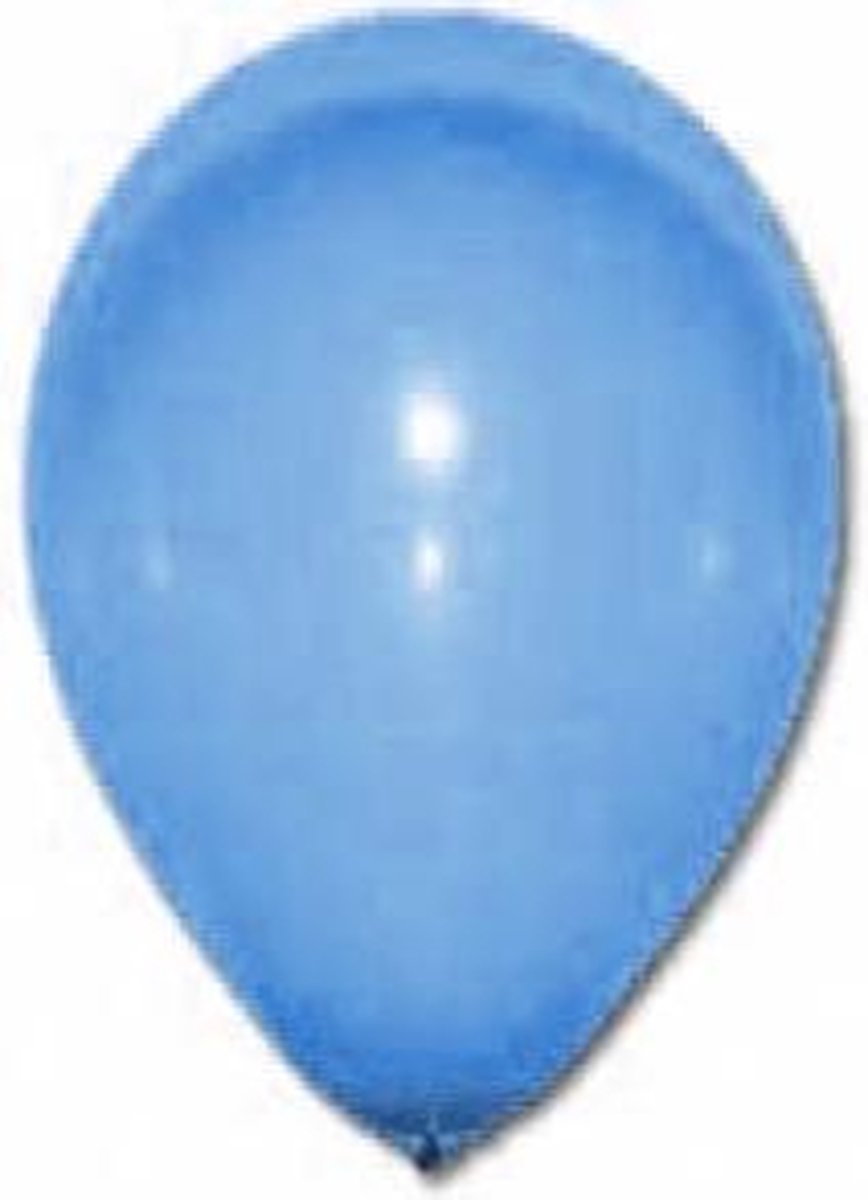 GLOBOLANDIA - 12 blauwe ballonnen van 28 cm - Decoratie > Ballonnen